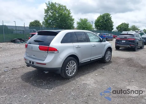 2011 Lincoln Mkx z USA, uszkodzony, nr VIN 2LMDJ8JK4BBJ28255